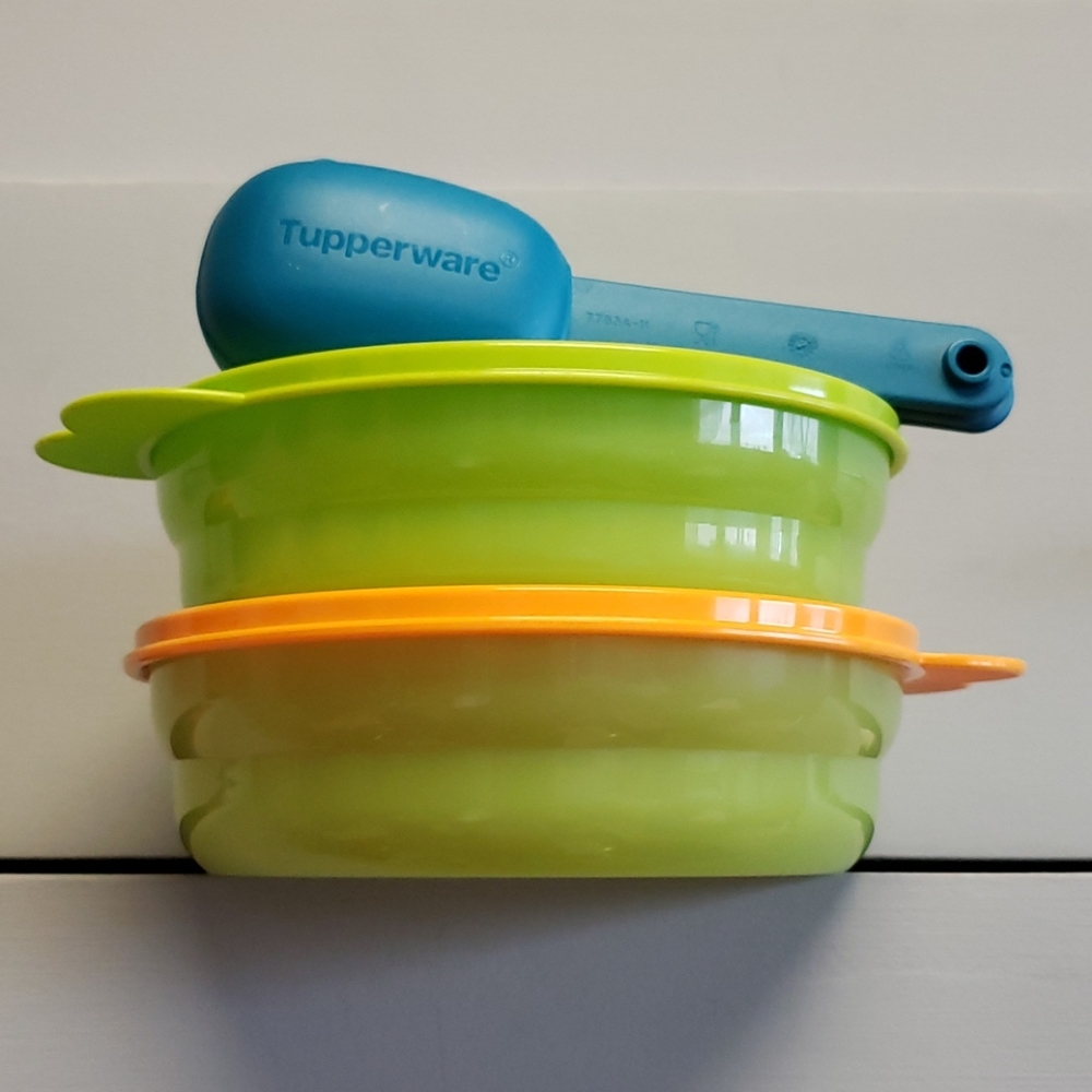 NWOT Tupperware Bowls and Utensils